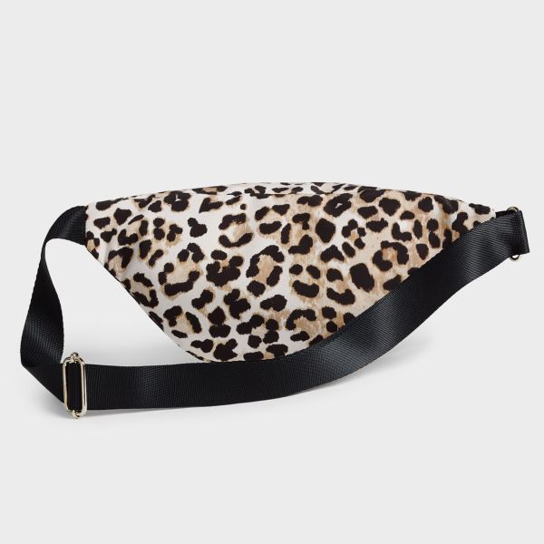 Wouf Waist Bag - Crossbody Bag - Heuptasje met panterprint dames - Downtown Kim