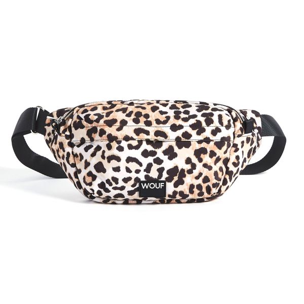 Wouf Waist Bag - Crossbody Bag - Heuptasje met panterprint dames - Downtown Kim+