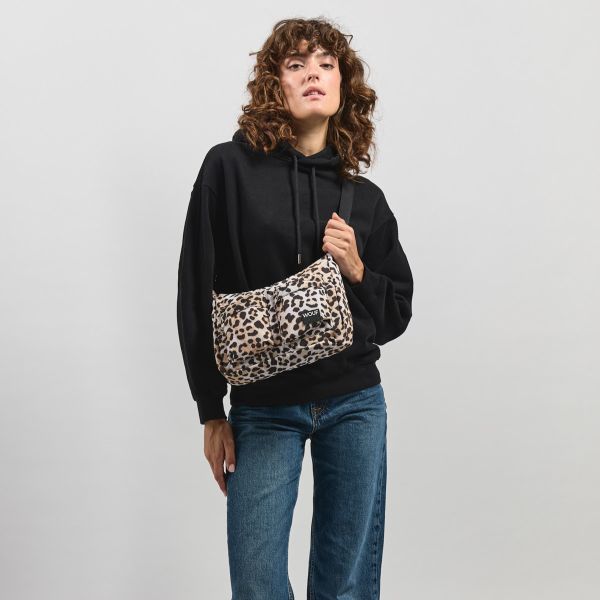 Wouf Crossbody Bag - Buideltas met panterprint dames - Downtown Kim+