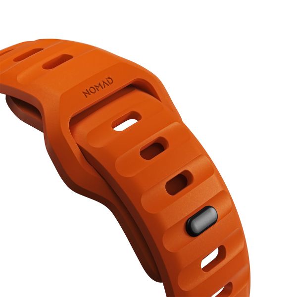 Nomad Sport band FKM Apple Watch Series 1-10 / SE / Ultra (2) - 42/44/45/46/49 mm - Oranje