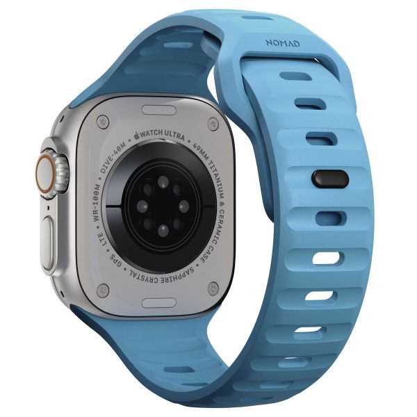 Nomad Sport band FKM Apple Watch Series 1-10 / SE / Ultra (2) - 42/44/45/46/49 mm - Electric Blue