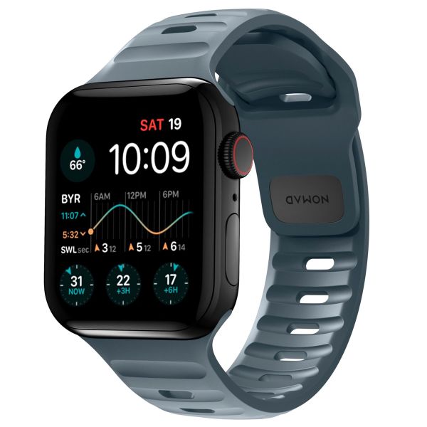 Nomad Sport band FKM Apple Watch Series 1-10 / SE / Ultra (2) - 42/44/45/46/49 mm - Marine Blue