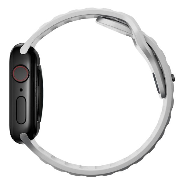 Nomad Sport band FKM Apple Watch Series 1-10 / SE / Ultra (2) - 42/44/45/46/49 mm - Lunar Gray