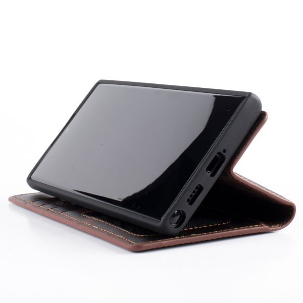 Wachikopa Magic Bookcase 2-in-1 Samsung Galaxy S24 - Dark Brown