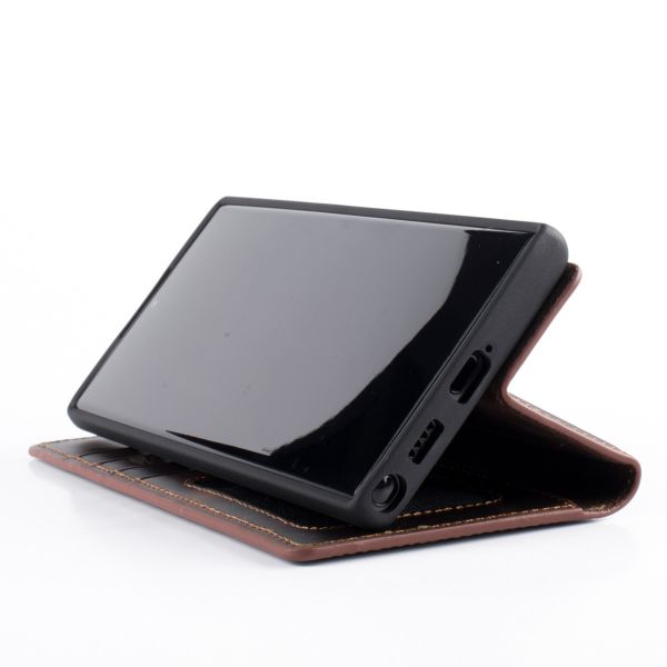 Wachikopa Magic Bookcase 2-in-1 Samsung Galaxy S24 Plus - Dark Brown