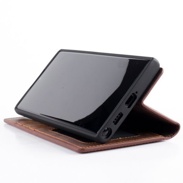 Wachikopa Magic Bookcase 2-in-1 Samsung Galaxy S23 - Camel
