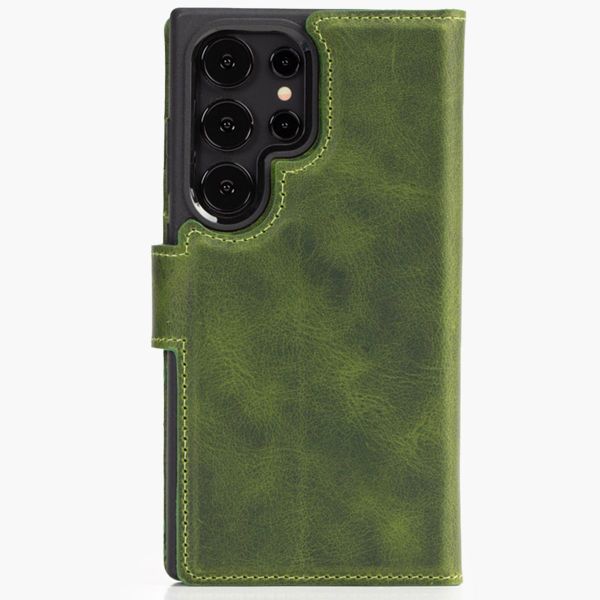 Wachikopa Multi Wallet Bookcase Samsung Galaxy S24 Ultra - Forest Green