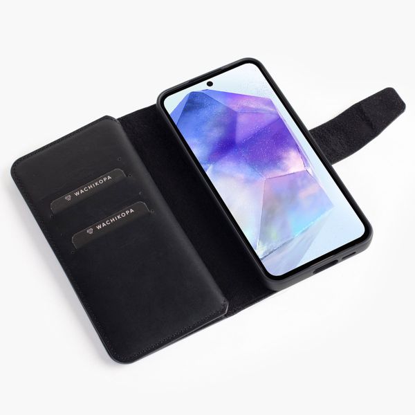 Wachikopa Multi Wallet Bookcase Samsung Galaxy A55 - Black