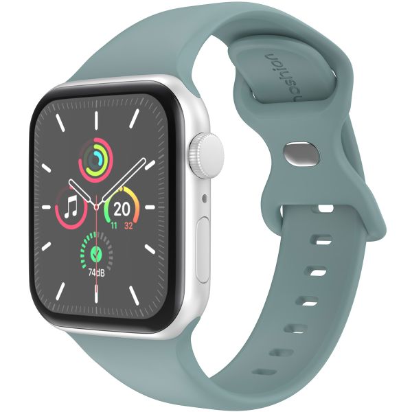 imoshion Siliconen⁺ bandje Apple Watch Series 1-10 / SE / Ultra (2) - 42/44/45/46/49 mm - Cactus - Maat M/L