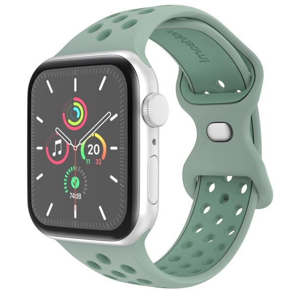 imoshion Sport⁺ bandje Apple Watch Series 1-9 / SE - 38/40/41 mm / Series 10 - 42 mm - Maat S/M - Sage