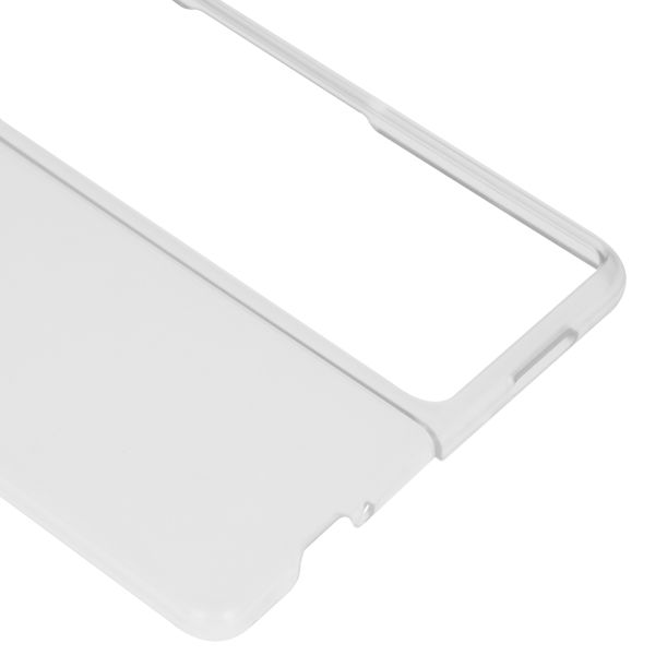 Clear PC Backcover Samsung Galaxy Z Fold3 - Transparant