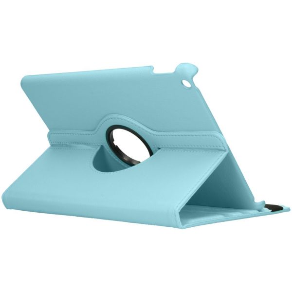 imoshion 360° draaibare Bookcase iPad 7 (2019) / iPad 8 (2020) / iPad 9 (2021) 10.2 inch - Turquoise