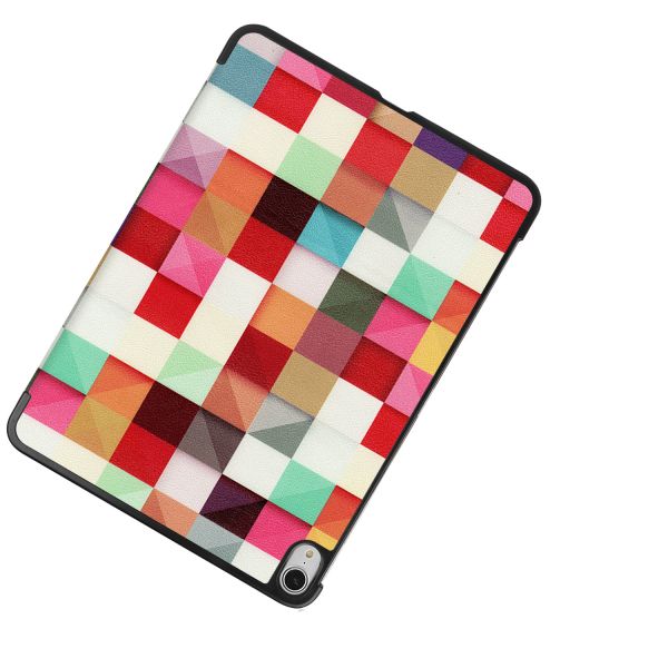 imoshion Design Trifold Bookcase iPad Air 11 inch (2024) M2 / Air 5 (2022) / Air 4 (2020) - Kleurtjes