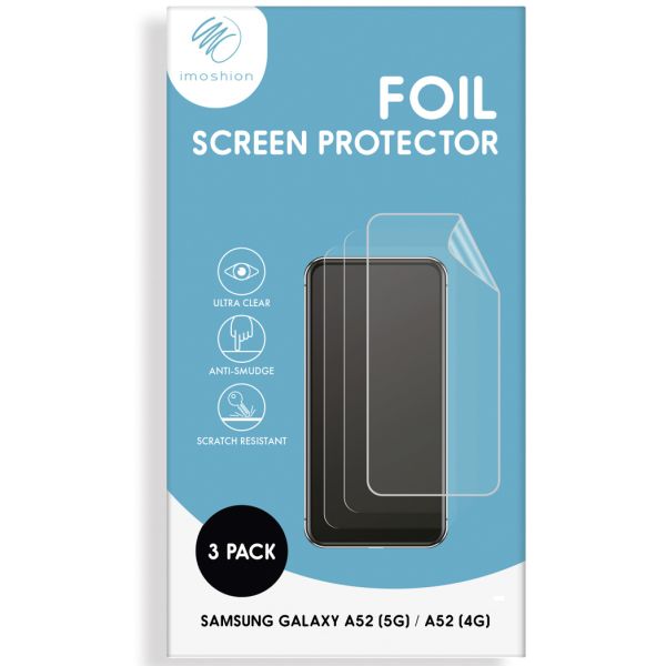 imoshion Screenprotector Folie 3 pack Samsung Galaxy A52(s) (5G/4G) / A53