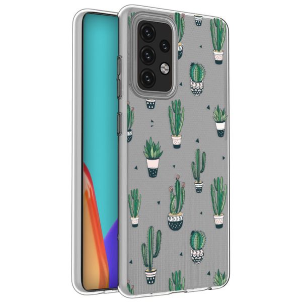 imoshion Design hoesje Samsung Galaxy A52(s) (5G/4G) - Cactus - Groen