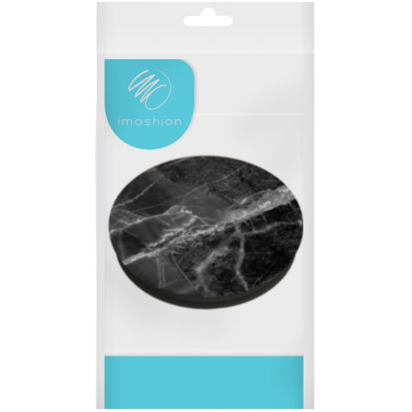 PopSockets iMoshion PopGrip - Afneembaar - Afneembaar - Black Marble