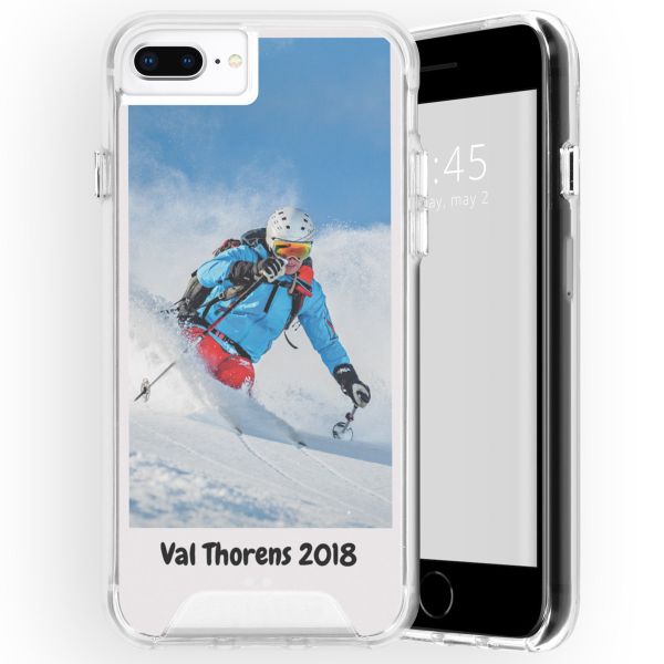 Ontwerp je eigen iPhone 8 / 7 Plus Xtreme Hardcase Hoesje - Transparant