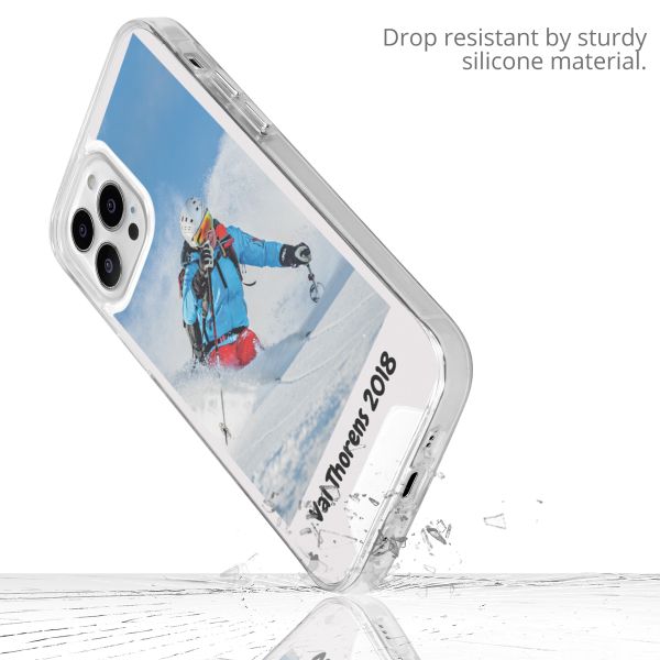 Ontwerp je eigen iPhone 13 Pro Max Xtreme Hardcase hoesje - Transparant