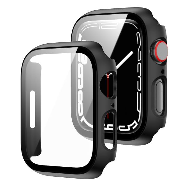 imoshion Full Cover Hardcase Apple Watch Series 7 / 8 / 9 - 41 mm - Zwart