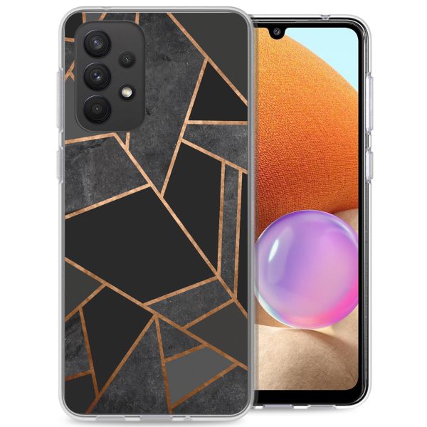 imoshion Design hoesje Samsung Galaxy A33 - Grafisch Koper / Zwart