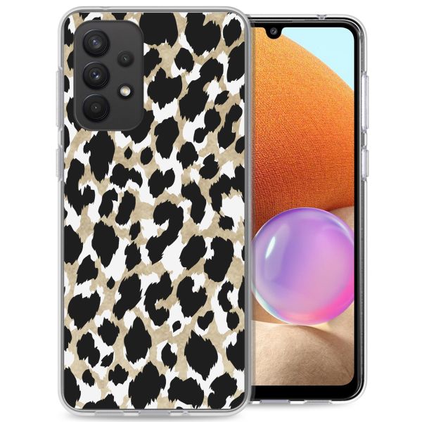 imoshion Design hoesje Samsung Galaxy A33 - Luipaard / Zwart