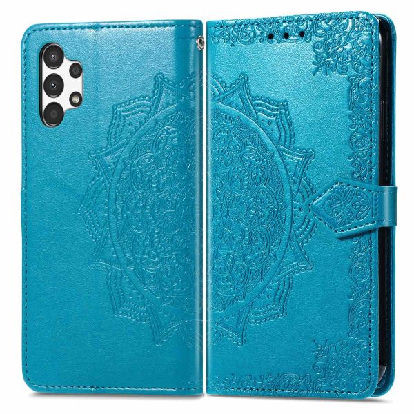 imoshion Mandala Bookcase Samsung Galaxy A13 (4G) - Turquoise