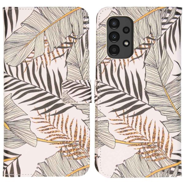 imoshion Design Softcase Bookcase Samsung Galaxy A13 (4G) - Glamour Botanic