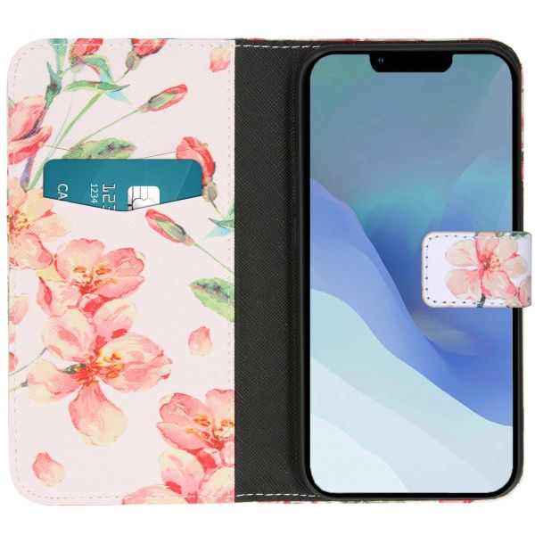 imoshion Design Softcase Bookcase iPhone 14 - Blossom