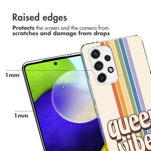 imoshion Design hoesje Samsung Galaxy A53 - Rainbow Queer vibes