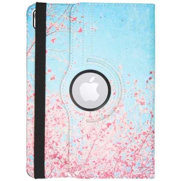 imoshion 360° Draaibare Design Bookcase iPad 10 (2022) 10.9 inch - Pink Blossom