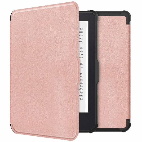 imoshion Slim Soft Case Sleepcover Kobo Clara 2E / Tolino Shine 4 - Rosé Goud