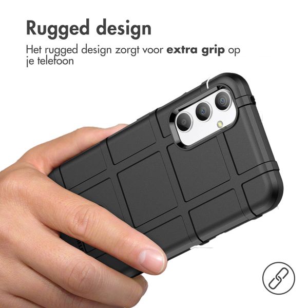 imoshion Rugged Shield Backcover Samsung Galaxy A34 (5G) - Zwart