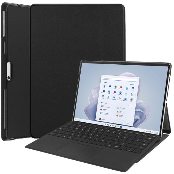 imoshion Trifold Bookcase Microsoft Surface Pro 9 / Pro 10 - Zwart