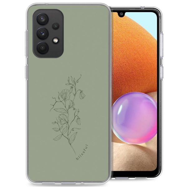 imoshion Design hoesje Samsung Galaxy A33 - Floral Green