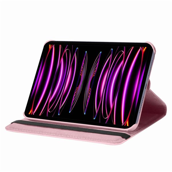 imoshion 360° draaibare Bookcase iPad Pro 12.9 (2022) / Pro 12.9 (2021) - Roze