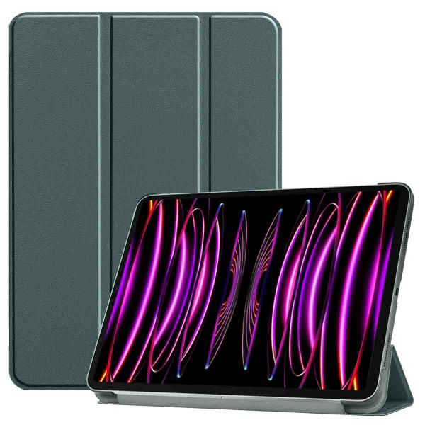 imoshion Trifold Bookcase iPad Pro 12.9 (2018/2020/2021/2022) - Donkergroen