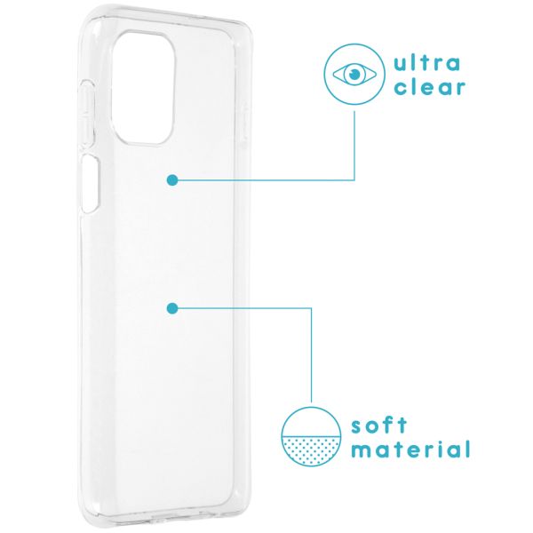 imoshion Softcase Backcover Motorola Moto G100 - Transparant