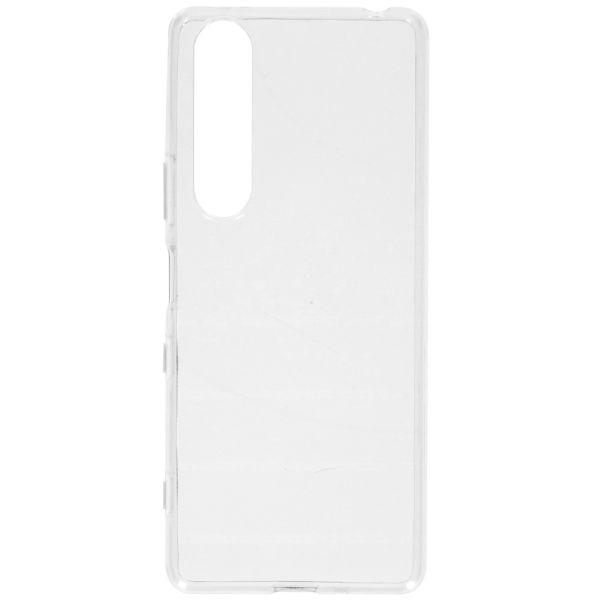 imoshion Softcase Backcover Sony Xperia 1 III - Transparant