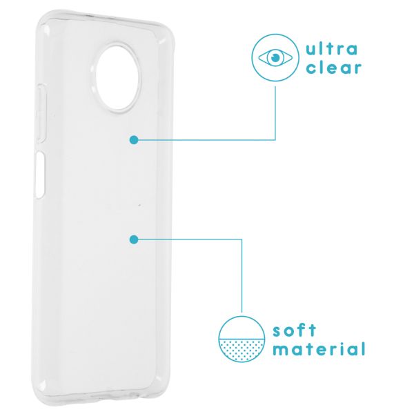 imoshion Softcase Backcover Xiaomi Redmi Note 9T (5G) - Transparant