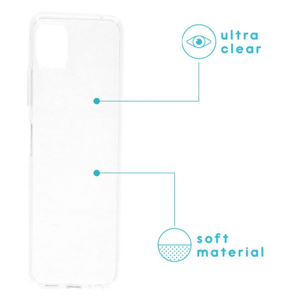 imoshion Softcase Backcover Samsung Galaxy A22 (5G) - Transparant