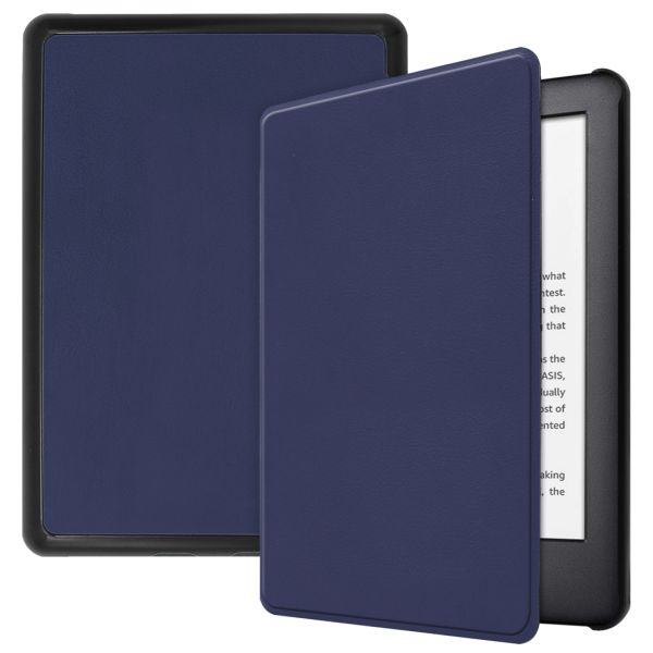 imoshion Slim Hard Case Sleepcover Amazon Kindle 10 - Donkerblauw