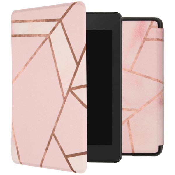 imoshion Design Slim Hard Case Sleepcover Amazon Kindle Paperwhite 4 - Pink Graphic