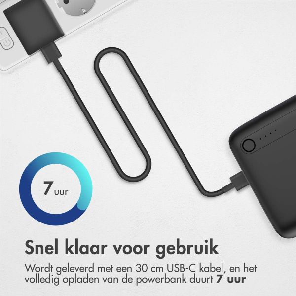 imoshion Powerbank - 27.000 mAh - Quick Charge en Power Delivery - Zwart