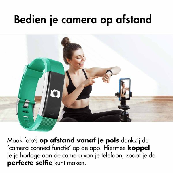 Lintelek Activity tracker ID115Plus HR Duo Pack - Groen & Zwart