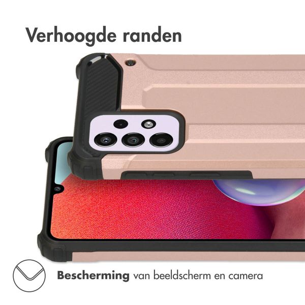 imoshion Rugged Xtreme Backcover Samsung Galaxy A33 - Rosé Goud