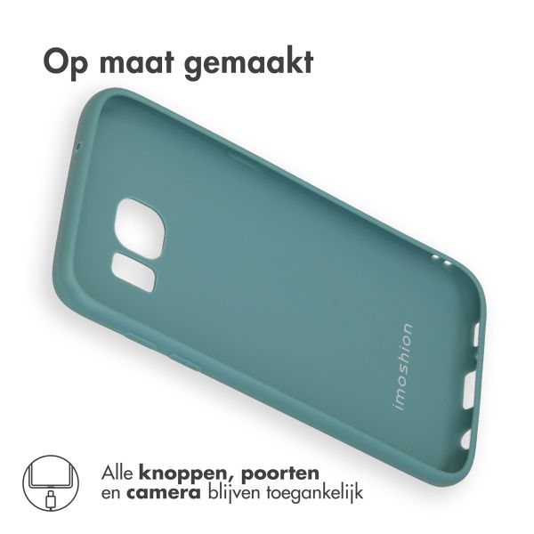 imoshion Color Backcover Samsung Galaxy S7 - Donkergroen