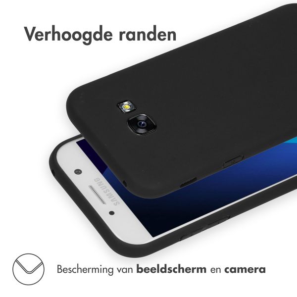 imoshion Color Backcover Samsung Galaxy A5 (2017) - Zwart