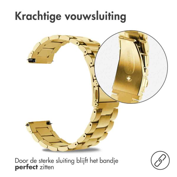 imoshion Stalen bandje - Universeel 22 mm aansluiting - Goud