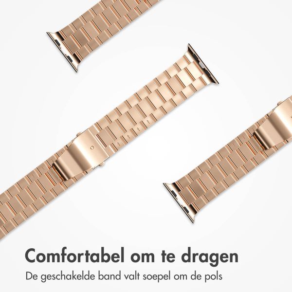 imoshion Stalen bandje Apple Watch Series 1-9 / SE - 38/40/41 mm / Series 10 - 42 mm - Rosé Goud