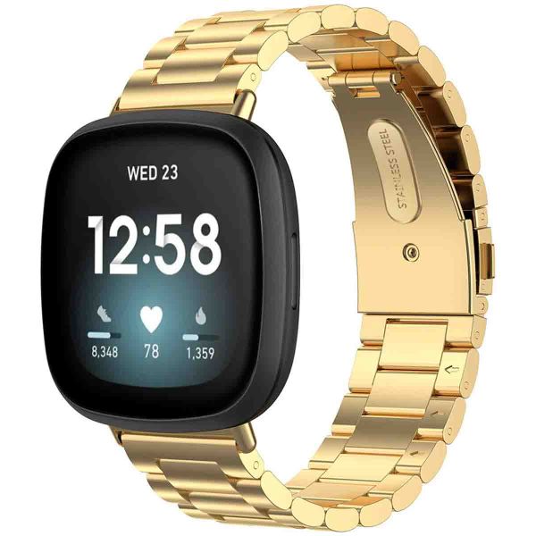 imoshion Stalen bandje Fitbit Versa 4 / 3 / Sense (2) - Goud